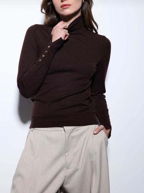 كنزة بيسك قبة عالية